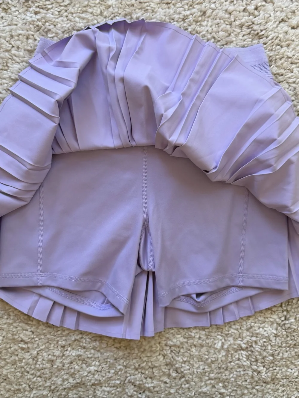 Nike Lavender Pleated Tennis Skirt